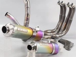 HONDA CBR1000RR SC57 06-07 MORIWAKI ZERO-GP Titanium ANO Full Exhaust Muffler - Picture 1 of 12