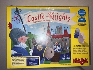 Castle Knights HABA Cooperative Board Game Wooden Kids 3148 Sealed - Picture 1 of 8