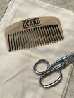 Personalised Wooden Hair/Beard Comb dad fathers day gift stache daddy 