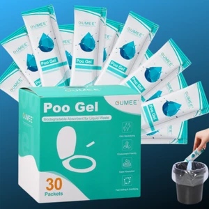 30 Packets Poo Gel for Portable Toilet, Camping Toilet Powder - Picture 1 of 9