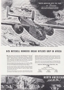 1943 North American B-25 Aircraft Ad 12/7/2024i - Bild 1 von 1