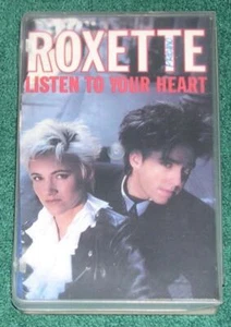 ROXETTE - Listen To Your Heart (Cassette Single, 1989) Very Good+ - Picture 1 of 1