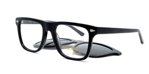 montatura da vista clip-on da sole magnetici polarizzati uomo Clark K1302 grandi - Foto 1 di 6