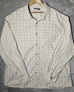 The North Face Herren Outdoor Hell Khaki Gingham Knopfleiste XXL - Bild 1 von 7