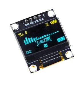 Module Afficheur 0.96" Oled Iic Bleu Et Jaune LCD 128X64 I2C SSD1306 - Imagen 1 de 4