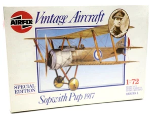 Sealed Airfix Vintage Aircraft 1/72 Sopwith Pup 1917 Model Kit - Picture 1 of 4
