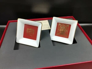 2 erstaunliche CARTIER - Porzellan Aschenbecher mit Box - Sehr guter Zustand - Made in Fr - 0253CO XL - Bild 1 von 12