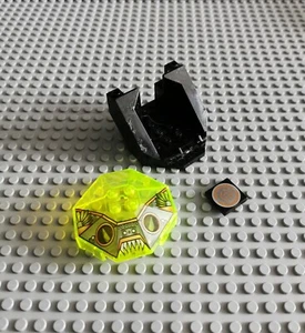 Lego Octagonal Cockpithauben Cockpit 6x6 trans. gelb 2418bpx1 30200 3068 P22 - Bild 1 von 1