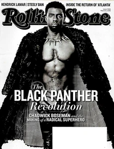 Rolling Stone Magazine March 8, 2018 CHADWICK BOSEMAN Black Panther Cover - Picture 1 of 1