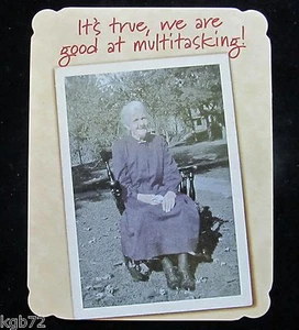 Leanin Tree Birthday Greeting Card Vintage Humor Multi Color Notelet Series N81 - Picture 1 of 2