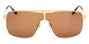 Tom Ford FT1173 Zappa Sunglasses Male Shiny Deep Gold 69mm New 100% Authentic - Picture 1 of 9