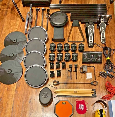 Kit de batería electrónica LEGACY DD505 # ELECCIÓN DE PIEZAS DE REPUESTO # caja, tom, platillo, telar Foto 1 de 4