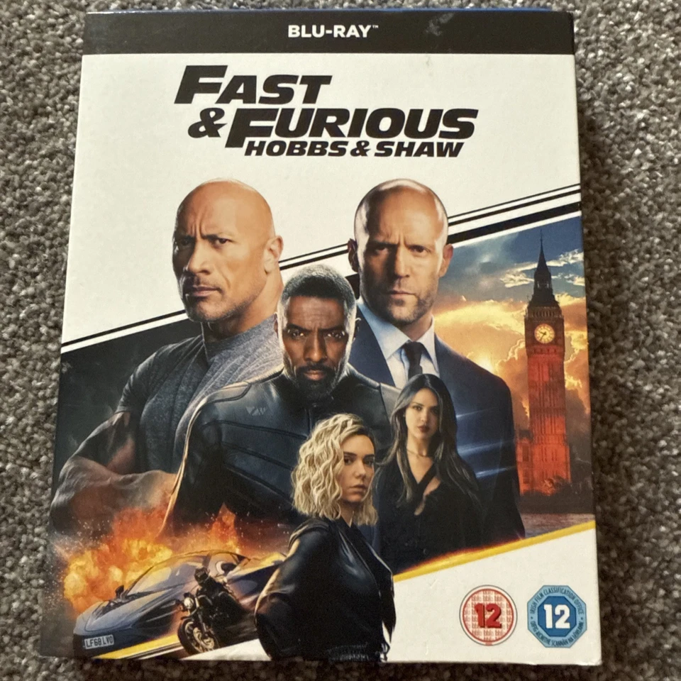 Fast & Furious Presents: Hobbs & Shaw Blu-ray (2019) Dwayne Johnson, Leitch - Image 1 of 1