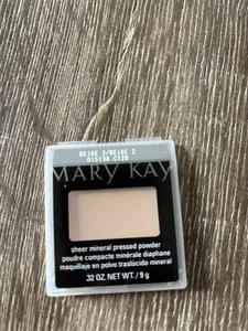 Discontinued Mary Kay Sheer Mineral Pressed Powder. Beige 2 New In Package - Picture 1 of 2