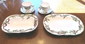 Charter Club Ghirlanda Invernale Cina 6 Pezzi Natale Agrifoglio - Foto 1 di 24