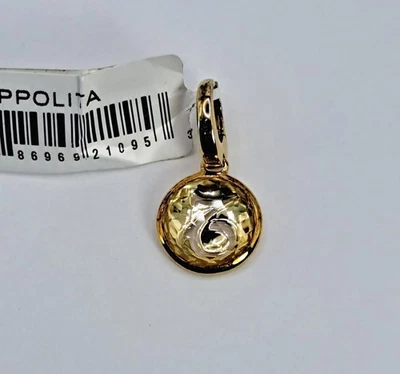 IPPOLITA 18K Gold Lollipop Zodiac Capricorn Charm Pendant in Clear Quartz NWT - Image 1 of 4