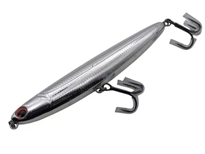 Ima Skimmer-110mm 4.25" Chrome, Topwater Walking Bait Fishing Lure-Free Ship. - Picture 1 of 13