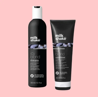 Milk_shake Icy Blond Shampoo & Conditioner Haircare Gift Set - Winter Sale !