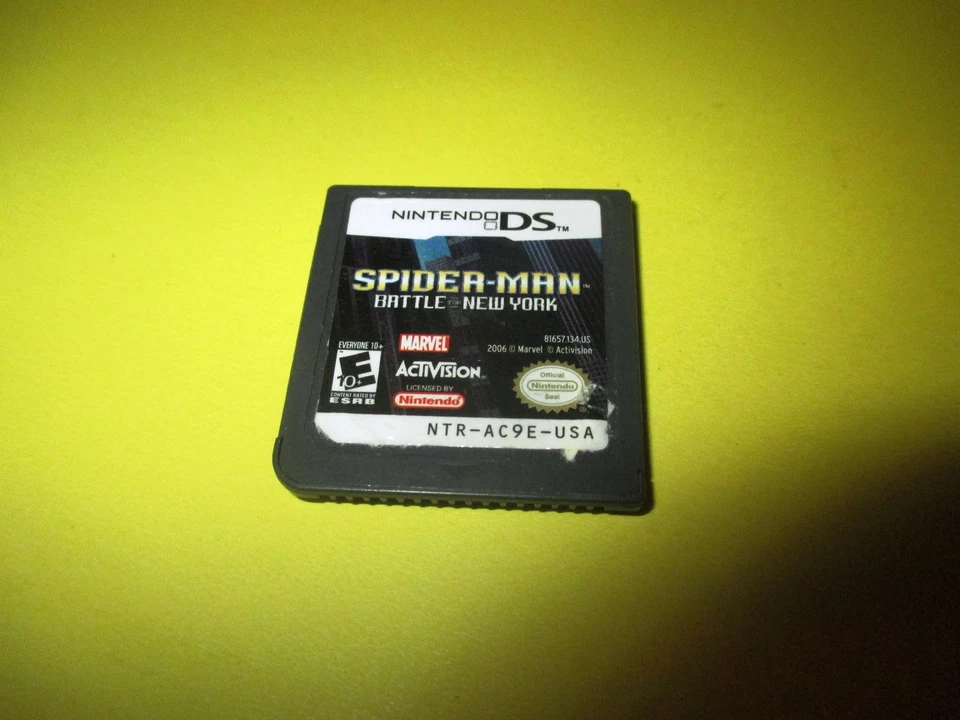 Juego Spider-Man Battle for New York (Nintendo DS) Lite DSi XL 3DS 2DS Foto 1 de 1