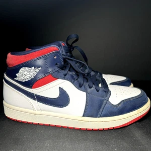 Size 9.5 - Nike Air Jordan 1 Mid SE Olympic Men's Shoes - 852542 104 - Picture 1 of 8