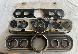 1965 1966  Mustang Instrument Cluster Working Gauges Cosmetic Flaws - Picture 1 of 5