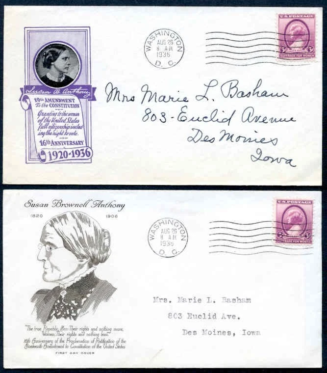 USA #784 FDC 2 diff cachets - Image 1 of 1