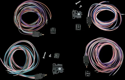 Kit de interruptor de crucero de radio manillar DS negro cables HD Road Glide 98-09 Foto 1 de 3