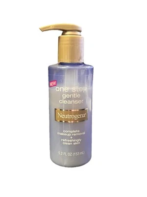 Limpiador suave Neutrogena One Step, desmaquillante completo, bomba de 5,2 fl oz Foto 1 de 2