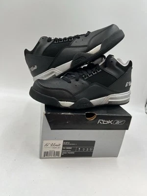 Raro RBK G Unit G XT II Negro/Plateado Zapatos 2004 Hombres 6 EE. UU. 72-138832 con Caja Foto 1 de 4