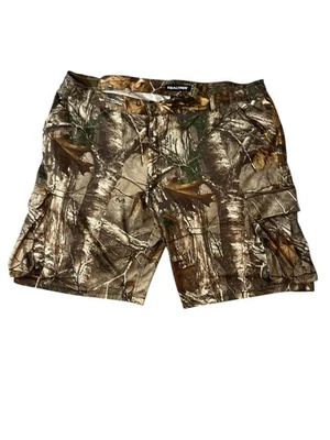 Pantalones Cortos Realtree Para Hombres XL Suave Camuflaje Carga Senderismo Pesca Aire Libre Caza Poliéster Foto 1 de 4
