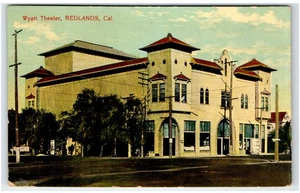 1908 Redlands, CA Postcard - Wyatt Theater in Redlands, California - Picture 1 of 2