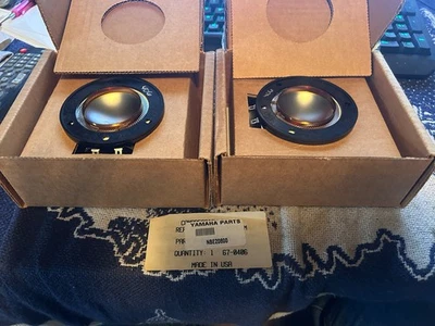 Diafragma para Yamaha JAY-2060 Bocina Driver 8 ohmios NBE20800 Nuevo Antiguo Stock Foto 1 de 4