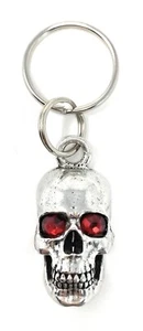 Llavero Diamante Calavera Dije Motociclista Paseo Regalo Bravo Campanas BBK-08 EE. UU. - Imagen 1 de 9
