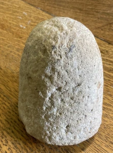 Indian Artifact Hardstone Bell Pestle Kentucky Lake Tennessee 3.5" - Picture 1 of 6