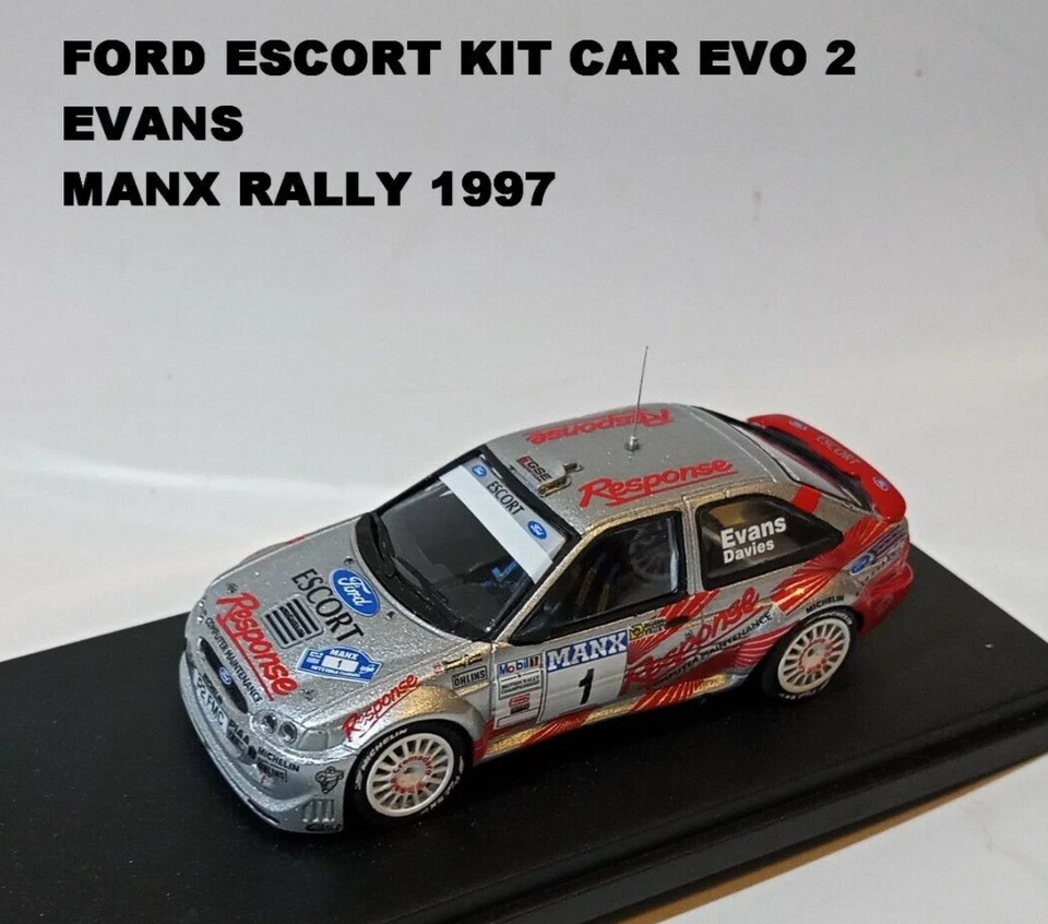 1/43 Ford Escort Kit Car Evo 2 Evans Manx Rally 1997 Kit - Immagine 1 di 1