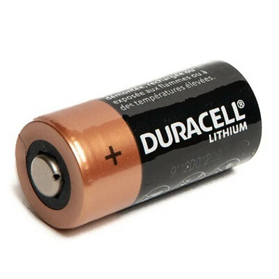 BATTERIA DURACELL CR123 CR123A 123  3V LITIO LITHIUM NO BLISTER  - Image 1 of 2