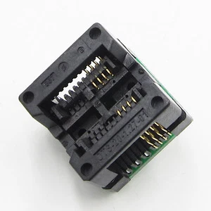 SOP8 to DIP8 Wide-body Seat Wide 200mil Programmer Adapter Socket - Picture 1 of 4