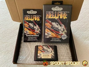 Hellfire Sega Genesis - NTSC-U/C USA GC - High Quality Packing - Tracked - Picture 1 of 8