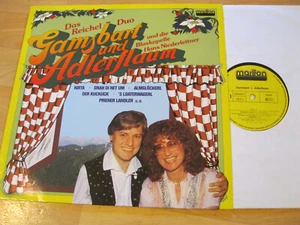 LP Das Reichel Duo Gamsbart & Adlerflaum Niederleitner Vinyl Marifon 296 015-315 - Bild 1 von 2
