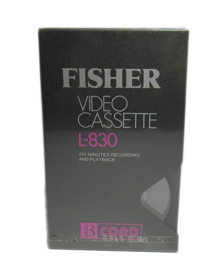 Videocassetta Fisher BCORD L-830 215 minuti "SISTEMA BETA" Foto 1 de 1