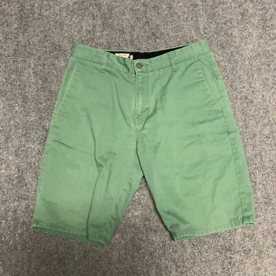 Volcom Shorts Mens Size 30 Chino Flat Front Diamond Logo - Image 1 of 4