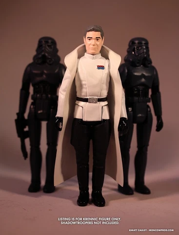Custom Vintage Kenner STAR WARS DIRECTOR KRENNIC 3.75" figure Retro Collection Cover