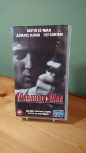 Marathon Man VHS Video Dustin Hoffman Laurence Olivier Classic Film Goldman