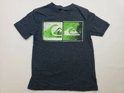 Футболка Quiksilver для мальчиков размер S синяя QE24 - Изображение 1 из 4