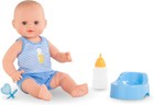 Corolle Dolls #130410 Paul Drink-And-Wet Bath 14" Baby Doll New!