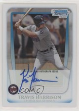 2011 Bowman Draft Chrome Prospects Refractor /500 Travis Harrison #BCAP-TH Auto