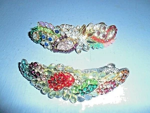 Pinza para el cabello tradicional india para mujer con flores de ambada - Imagen 1 de 3