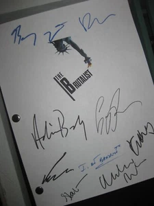Guión de película firmado por The Brutalist X9 Brady Corbet Adrien Brody Felicity Jones RPT - Imagen 1 de 1
