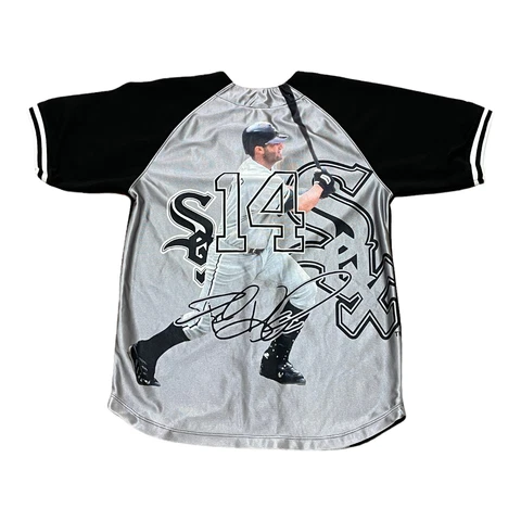 Majestic Chicago White Sox Paul Konerko Player Image Jersey Adult Small/Youth XL Cover