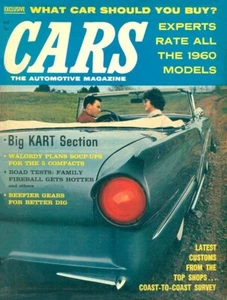 1960 New Cars Buyers Guide, karting in vintage Cars Magazine. Jaguar 3.8, Rover - Picture 1 of 2